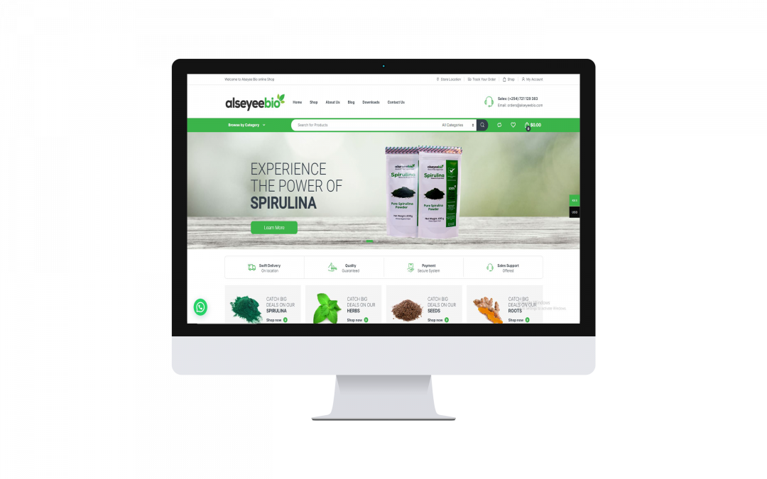 Alseyee Bio Website