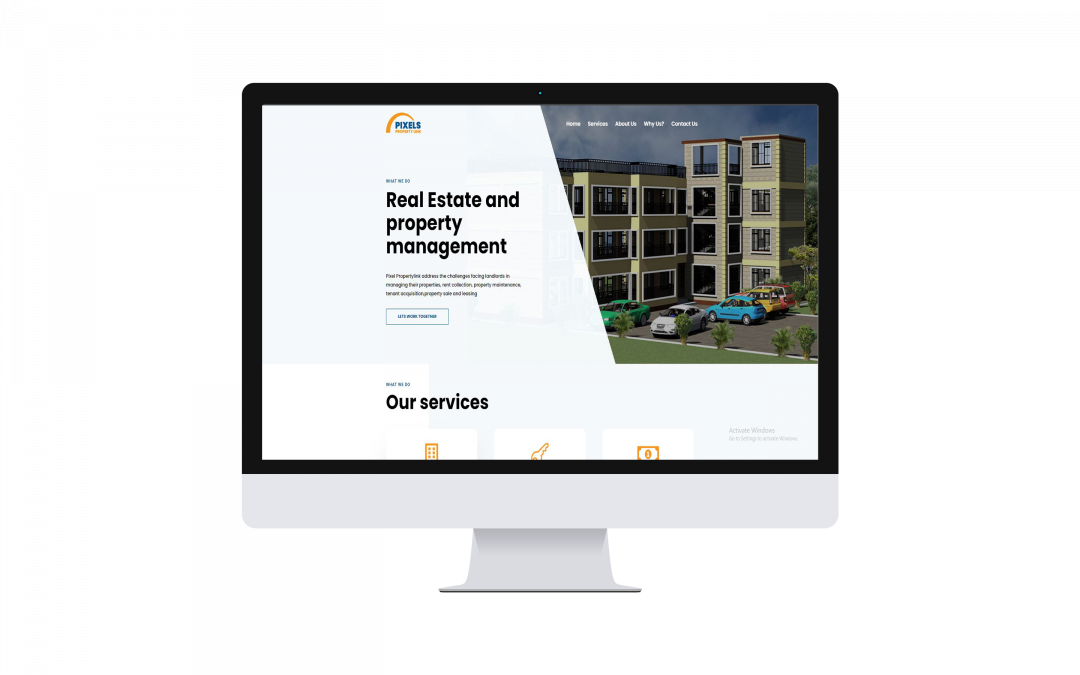 Pixel Propertylink website
