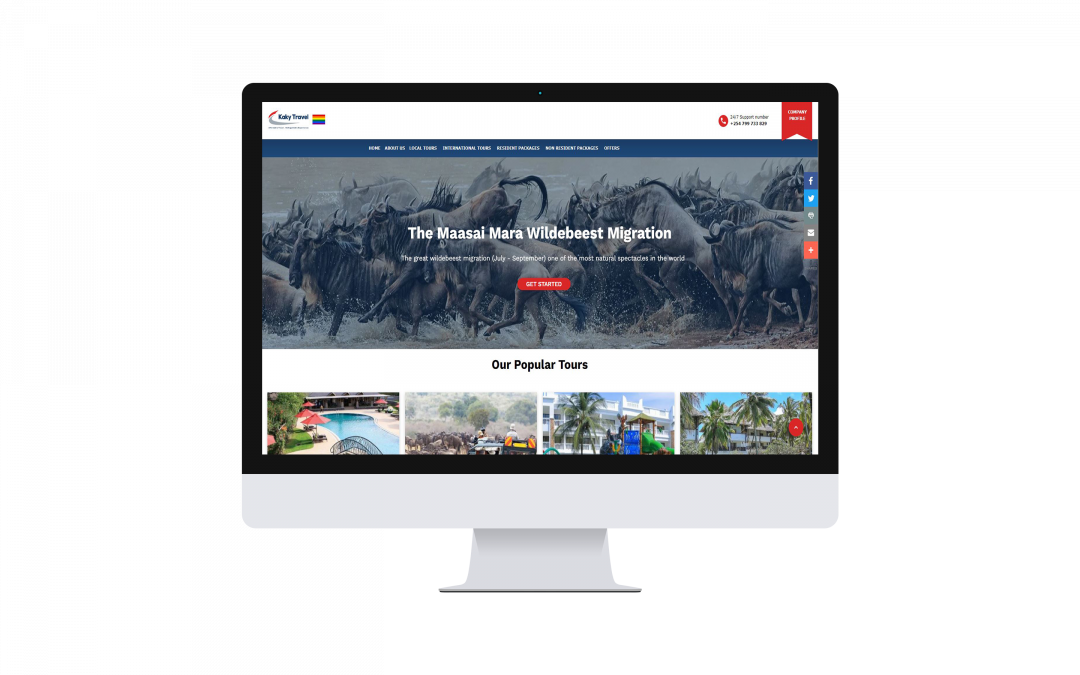 Kakytravel website